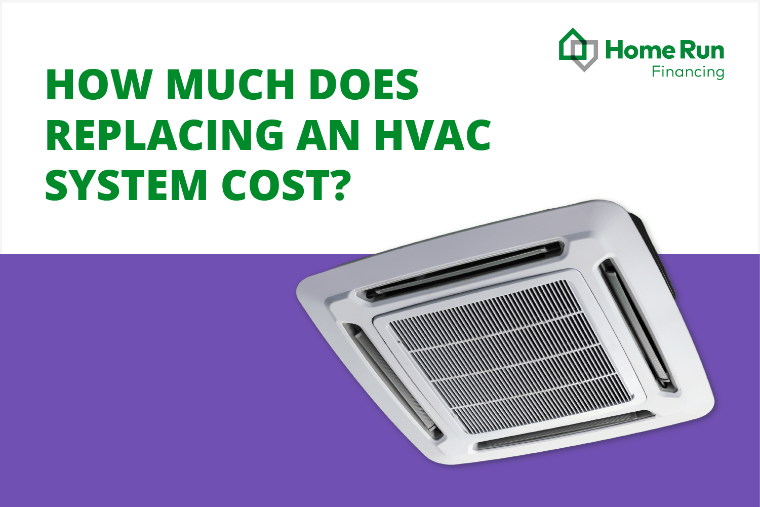 How much does replacing an HVAC system cost?