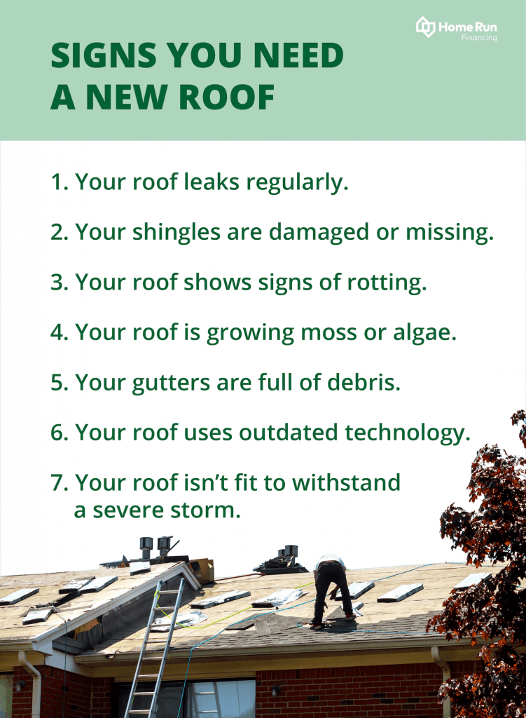 7 signs you need a new roof